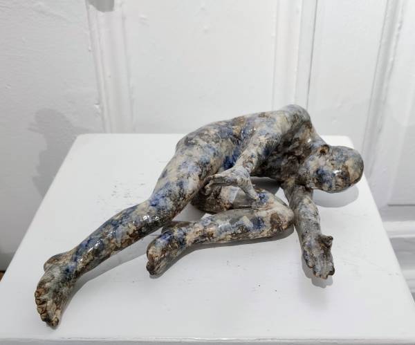 - a , Ceramic Sculpture by Craig Carsley, measuring 11 x 28 cm (H x W) £280